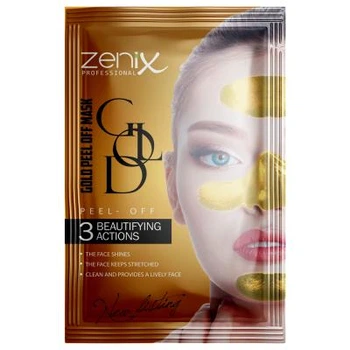 Золотая оживляющая пленка Zenix для лица с гекторитом 15 г.