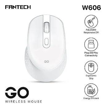 Беспроводная Мышь Fantech GO W606 Wireless White