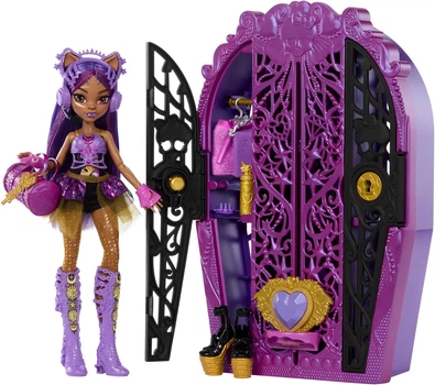 Кукла Монстер Хай Клодин Вульф Шкафчик с секретами Тайны монстров Monster High Skulltimate Secrets Clawdeen Wolf Monster Mysteries (HXH85)