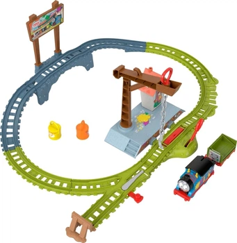 Железная дорога Томас и Друзья Цветное приключение Thomas & Friends Motorized Toy Train Set Paint Delivery Fisher-Price (HTN34)