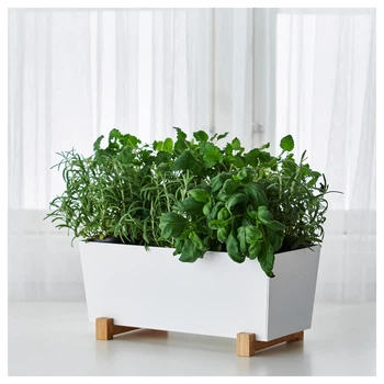 Цветочный горшок BITTERGURKA IKEA 802.857.87 белый