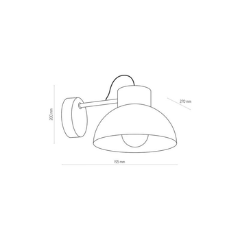 Бра TEDI 3387 TK-Lighting графит, серый, хром / графит, серый