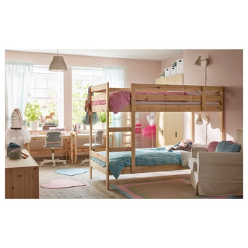 Двухъярусная кровать детская MYDAL IKEA 001.024.52 сосна