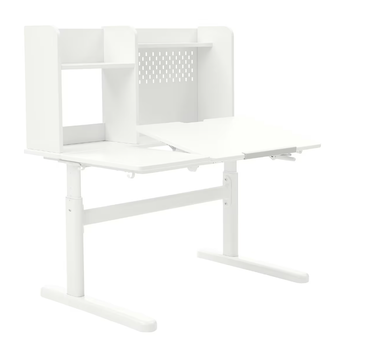 Письмовий стіл з поличкою BERGLARKA IKEA 795.664.82 білий 100х70