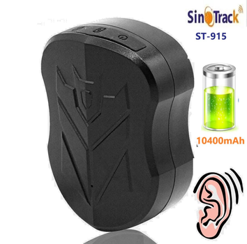 GPS-трекер SinoTrack ST-915 2G Sim-карта Магнітний до 120 днів роботи 10400мАг з Мікрофоном