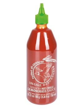 Соус Шрірача Uni-Eagle Sriracha Hot Chilli Lemongrass Sauce з лемонграсом 885г