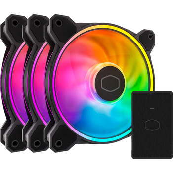 Кулер для корпуса CoolerMaster MF120 Halo 3in1 RGB (m446922)