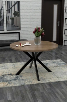Обеденный стол в стиле лофт EcoLoft Камея DSP-1144 (Монтеверде)