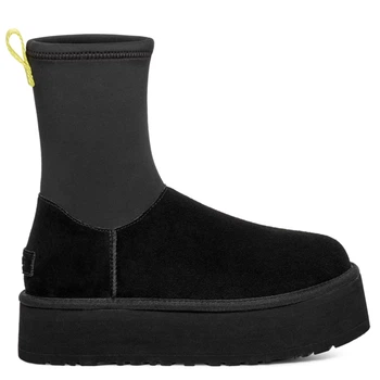 Жіночі уггі Classic Dipper Black 37 Чорні (1144031)