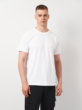 Футболка хлопковая длинная мужская Fruit of the loom Valueweight 061036030 XL Белая (Tr5000000005727) 
