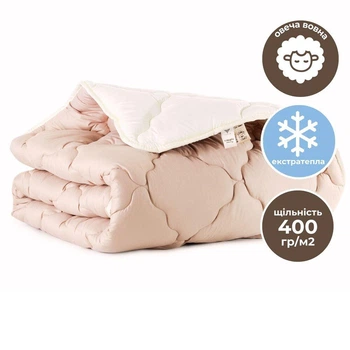 Одеяло WOOLLY шерстяное Зимнее 175*210(8-34175)TM IDEIA