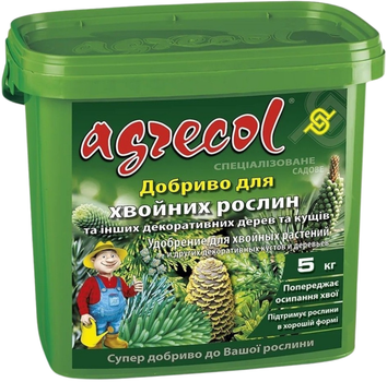 Удобрение Agrecol для хвойных растений 5 кг (2018040434)
