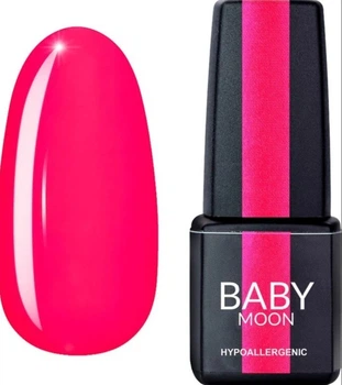 Гель-лак BABY MOON Perfect Neon Gel polish 6 мл №02 Кораллово-розовый