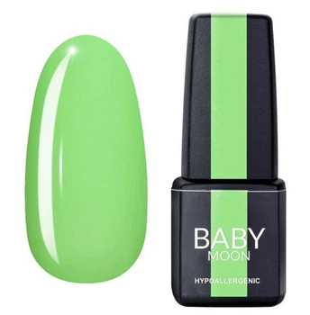 Гель-лак BABY MOON Perfect Neon Gel polish 6 мл №11 Нежно-салатовий