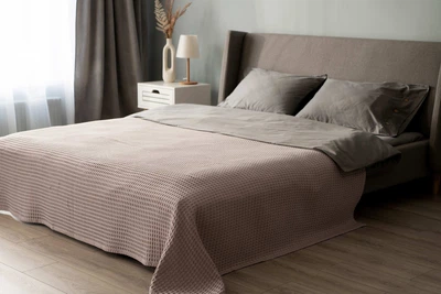 Плед Ardesto Pique ART0816PE 160х230 см бежевый