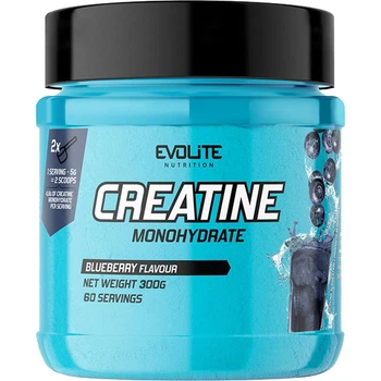 Креатин Evolite Nutrition Creatine Monohydrate 300 г Blueberry (30126)