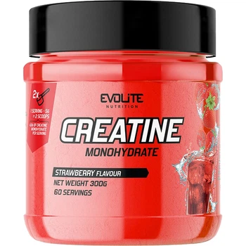 Креатин Evolite Nutrition Creatine Monohydrate 300 г Strawberry (30123)