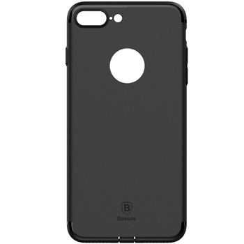 Чехол для телефона Baseus iPhone 8 Plus/7 Plus Simple Solid Black (ARAPIPH7P-MS01)