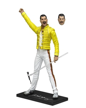 Фредди Меркури Queen Freddie Mercury Yellow Jacket Action Figure NECA