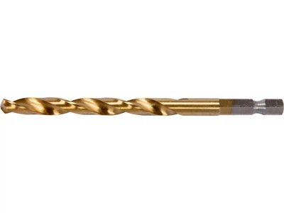 Сверло по металлу с шестигранным хвостовиком 7 мм, 1/4", HSS-TiN, 109 мм YATO (YT-44766)