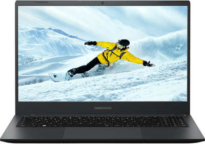 Ноутбук 15.6" MEDION Akoya E15413 Intel Core i7-1255U RAM 16GB SSD 1TB Win11 Алюминиевый корпус (UKR)