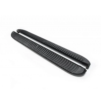 Боковые пороги Tayga Black (2шт., алюминий) Erkul на PEUGEOT e-2008, brr399