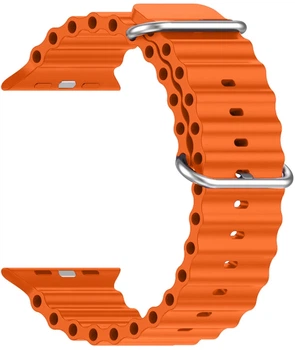 Ремінець ArmorStandart Ocean Band для Apple Watch 49/46/45/44/42 (Series 1-3) Orange (ARM81039)