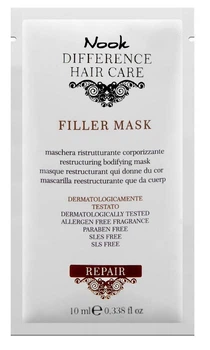 Маска реструктурирующая для волос с сильно поврежденной структурой NOOK DHC Repair Filler, 10 мл