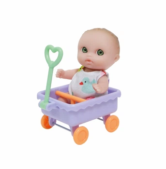 Пупс-малюк JC Toys з візком, 13 см (JC16912-2)