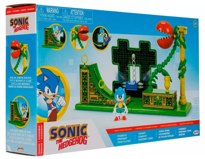 Zestaw z figurkami Jakks Pacific Sonic the Hedgehog Stardust Speedway Zone (0192995418875)