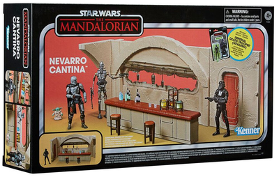 Zestaw z figurkami Hasbro Star Wars Mandaloriański Nevarro Kantyna + Imperialny Śmiercionośny Żołnierz (5010993957545)