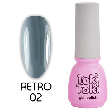 Гель-лак Toki Toki Retro RT02, 5 мл
