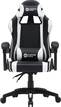 Кресло геймерское Canyon Core SGCH2 Black-White (CNE-SGCH2W)