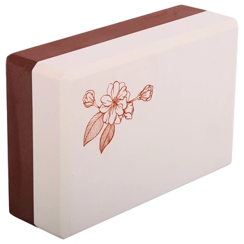Блок для йоги двокольоровий BLOOM YOGA BRICK LB7041