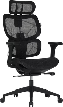 Кресло геймерское Canyon Ventra MOCH01 Mesh Black (CNS-MOCH01)