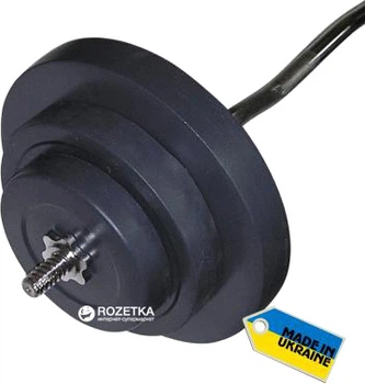 Наборная штанга Newt Rock w-образный гриф 40 кг (NE-KW-120-040)
