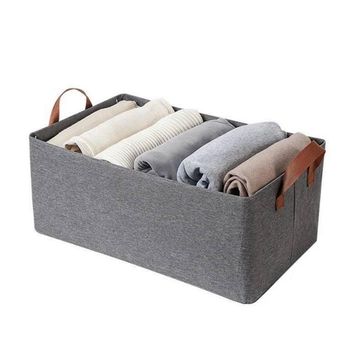 Органайзер коробка для хранения одежды Storage Box 45x28 Серая