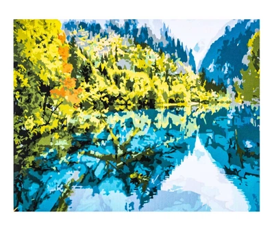 Картина за номерами ArtStory Ліс 60х75 см Різнобарвний (Y013)