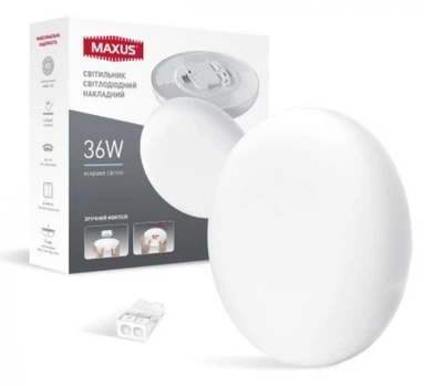 Точковий вбудований світильник MAXUS SP Surface 36W 4100K Circle