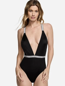 Купальник слитный женский Victoria's Secret 82868588 M Черный (1159819392)