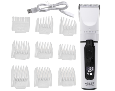 Машинка для стрижки волос Adler LED дисплей