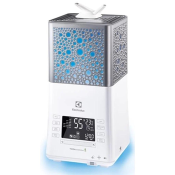 Зволожувач повітря ультразвуковий Electrolux Ecobiocomplex Yogahealthline® EHU-3815D до 50 кв. м, 6,3 літра, 550 мл/год, ароматизація, іонізація, тепла пара, білий