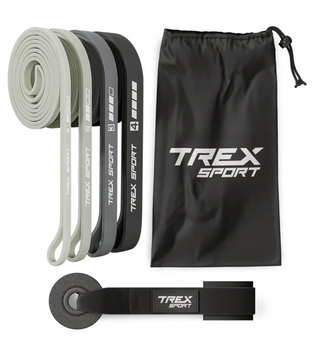 Набір резинок для фітнесу Trex Sport TX-004PB 4в1 2-41кг