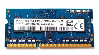 Пам'ять Hynix 2GB SO-DIMM DDR3L 1600 (HMT325S6CFR8A-PB)