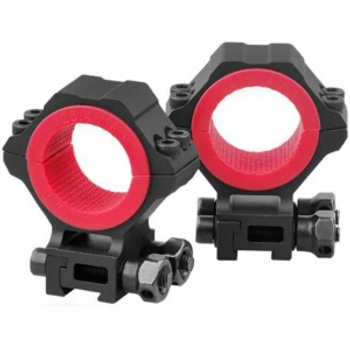 Кільця Discovery Scope Mount Rings High 1inch(25,4)/30/34MM на Ластівчин хвіст