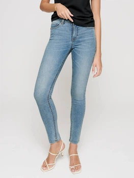 Джинсы Skinny женские Conte Elegant CE CON-240 170-90 Acid Washed Mid Blue (4810226475027)