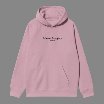 Женское худи Maison Margiela 02 розового цвета размер L