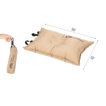 Подушка самонадувна STARS AIR Mobi Garden NXL1534002 beige 6926767315093