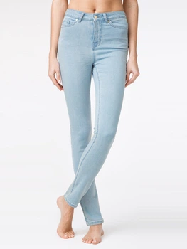 Джинсы Slim Fit женские Conte Collant CON-115 170-90 Bleach Blue (4810226398210)
