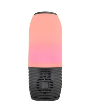Портативная беспроводная светящаяся Bluetooth колонка Q690 с разноцветной подсветкой Черная